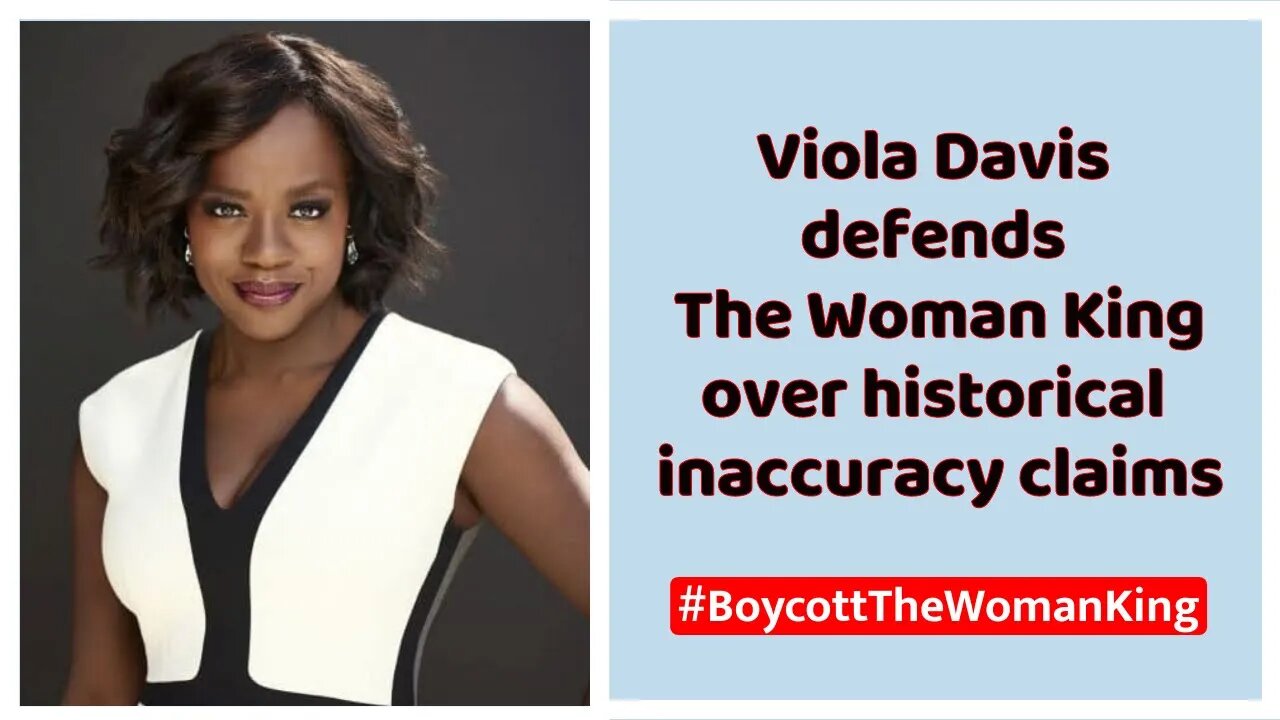 Viola Davis defends The Woman King over historical inaccuracy claims #violadavis