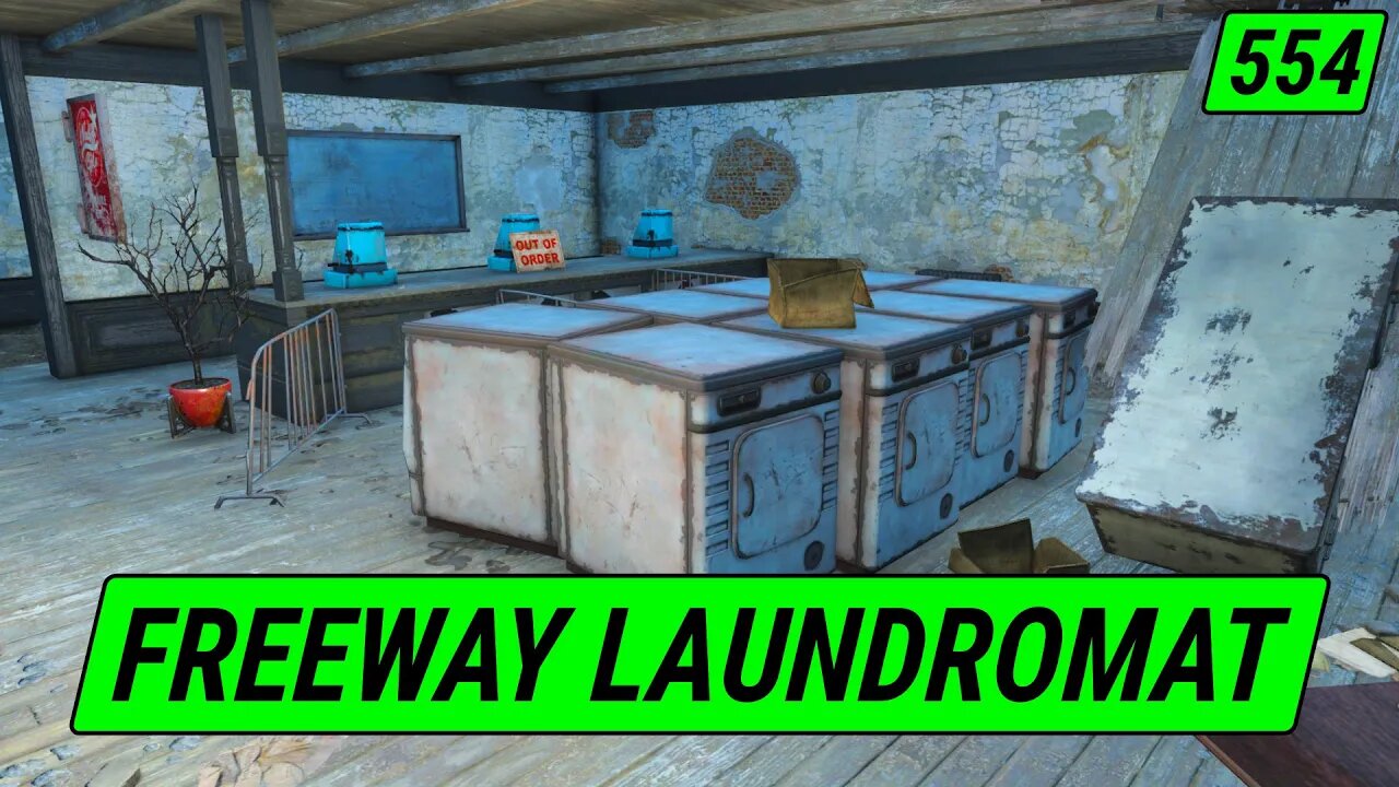 Getting My LAUNDRY Done | Fallout 4 Unmarked | Ep. 554