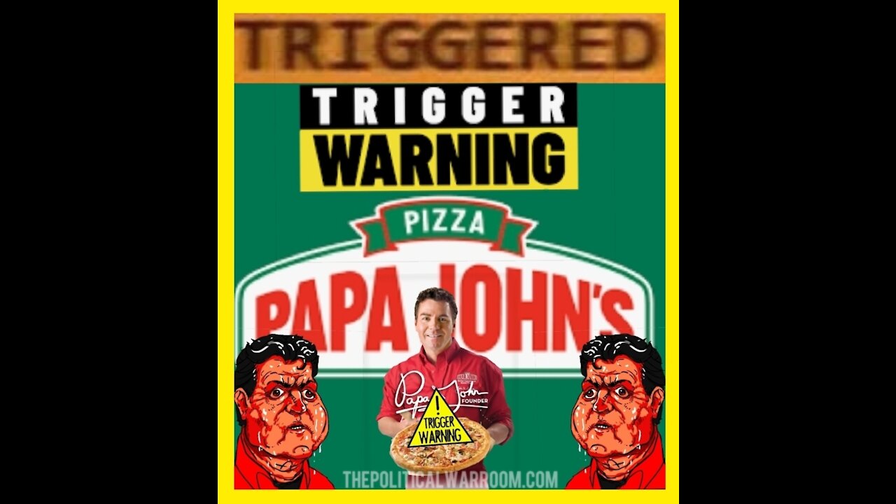 ⚠️"WARNING LIBERAL TRIGGERED" PAPA JOHN'S PIZZA DELIVERY GUY TRIGGERED VIDEO"⚠️