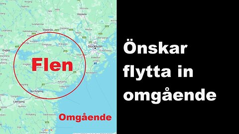 Önskar hyra ett rum i trakten Flen