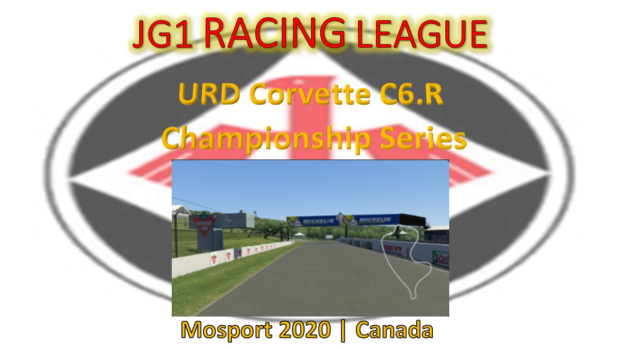 Race 5 | JG1 Racing League | URD Corvette C6.R | Mosport 2020 | Canada