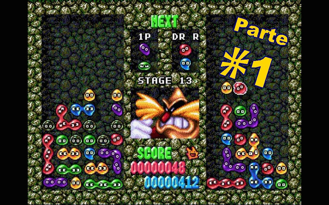 Dr Robotniks Meanbean Machine part 1 (Mega Drive) (Genesis)