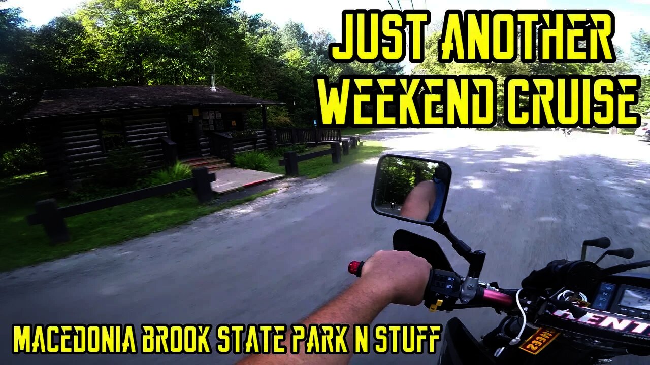 (E13) 2 Hawk 250's, 2 DRZ' 400's and a YF127. Scenic ride through Macedonia state park and Kent, CT