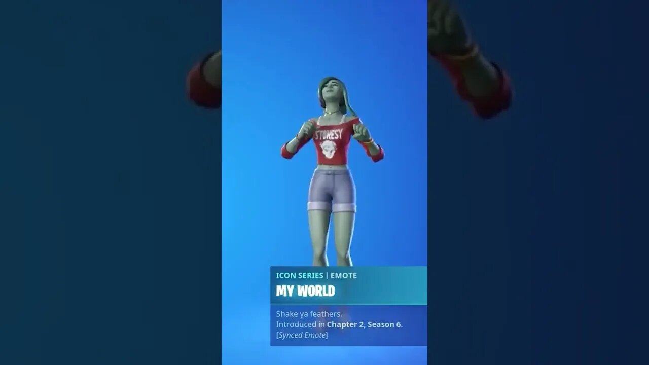 Fortnite My World Emote