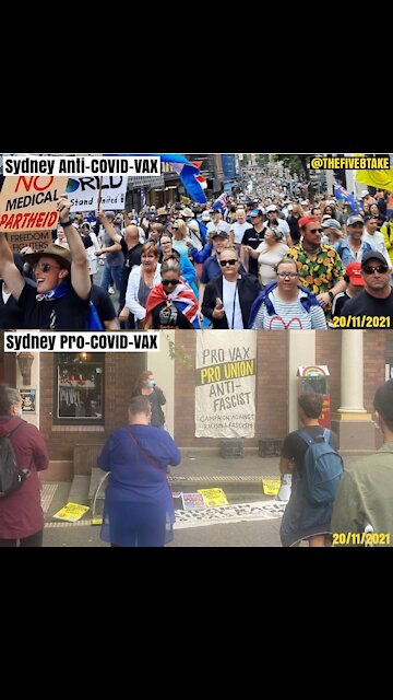 Australia Protests 20.11.21