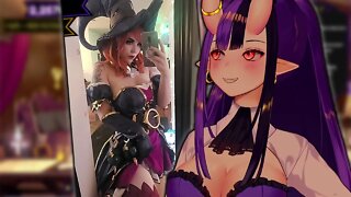 Hannah Shows Her Costume