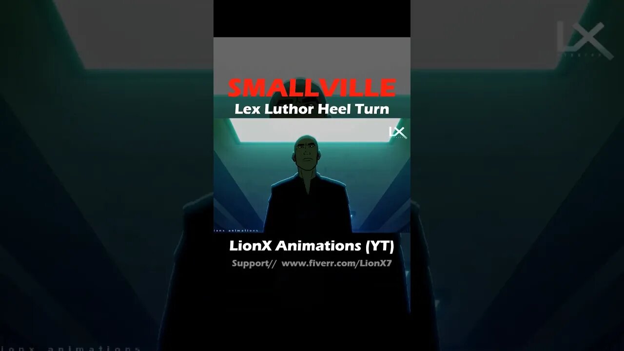 SMALLVILLE: Lex Luthor Heel Turn #animation #smallville #lexluthor #talkville