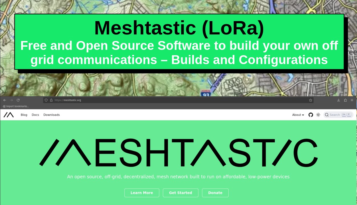 Meshtastic | Build your own off grid coms mesh network