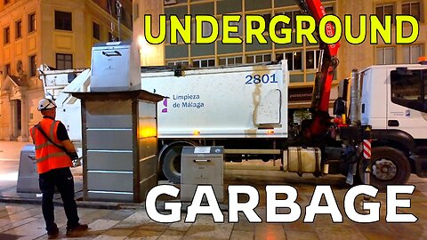 Garbage Truck | City Machines, Underground Waste Storage System in European cities