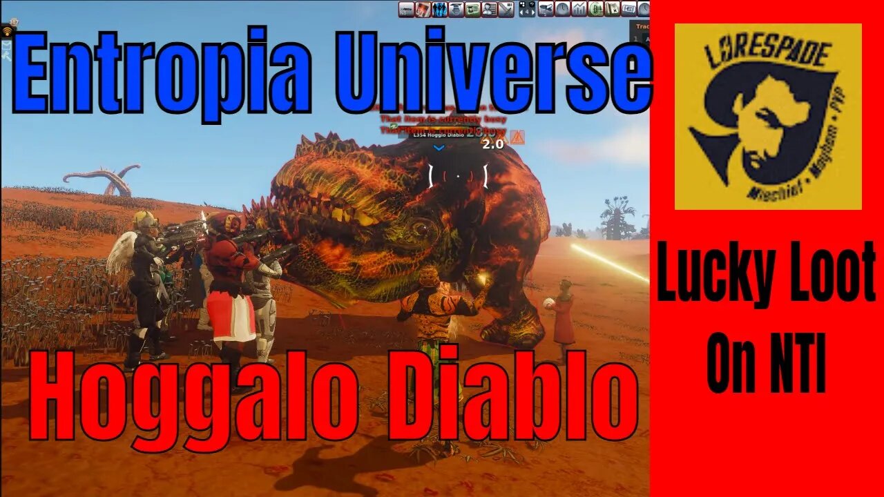 The Hoggalo Diablos Of New Treasure Island Drops A Lucky Loot In Entropia Universe