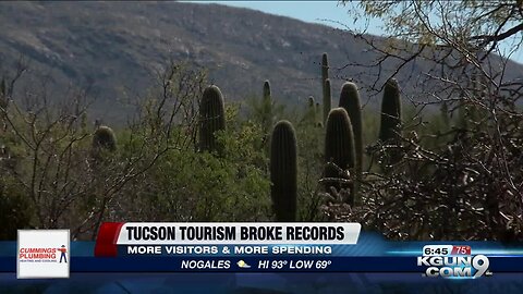 Record tourism in Tucson and in the state