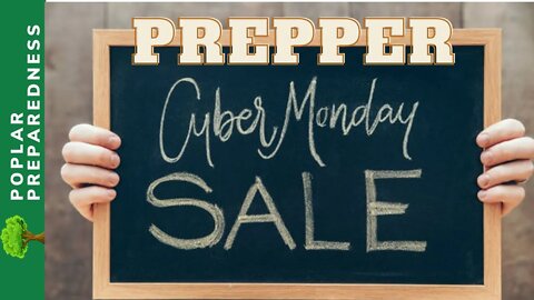 Amazon Cyber Monday Deals for PREPPERS (2021)