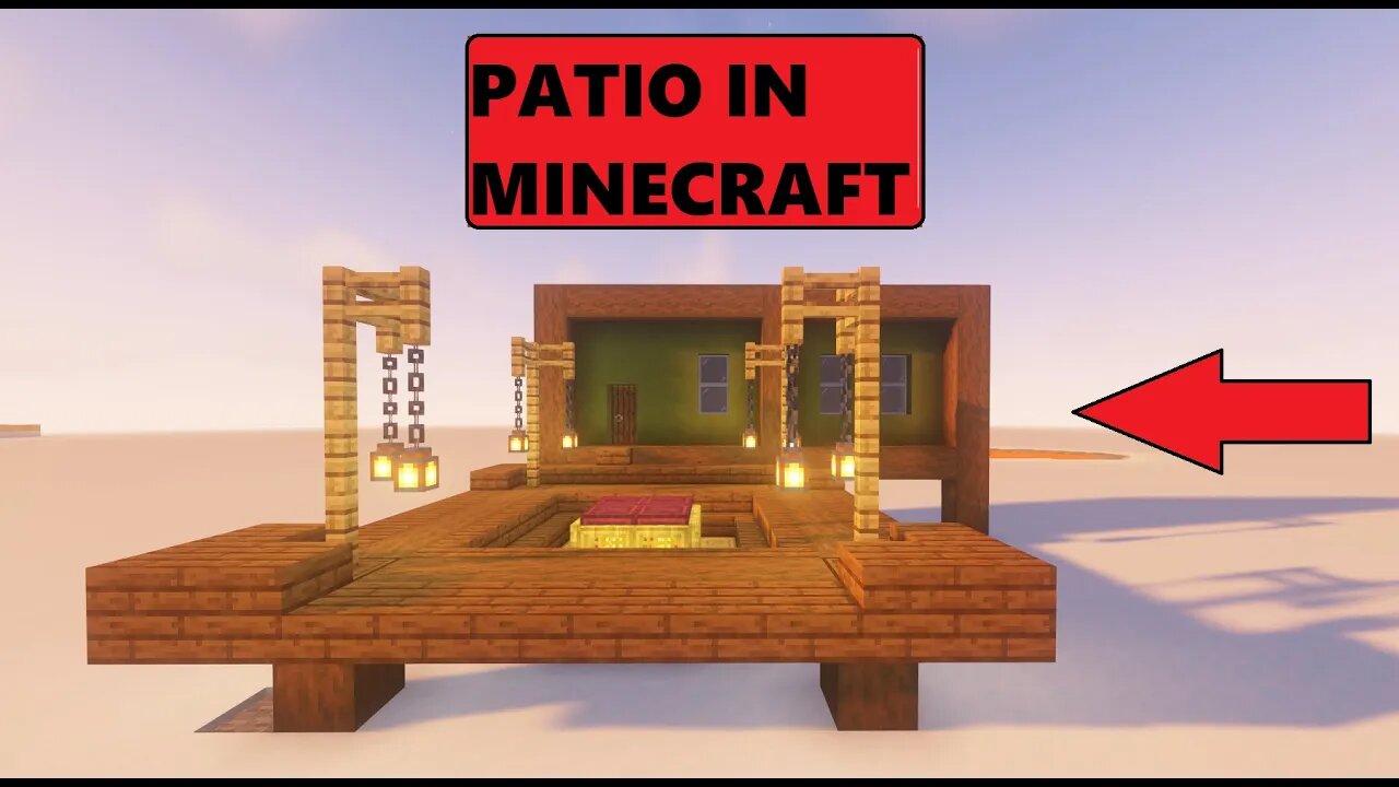 Ultimate Minecraft Patio Creation: Building the Perfect Grill Area!