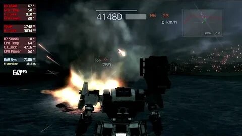 RPCS3 | Armored Core 4 | 5800X | RX 6600 | 4K | 2023