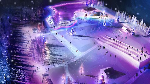 Un parc hivernal à l'ambiance festive débarque près de Montréal en janvier 2021