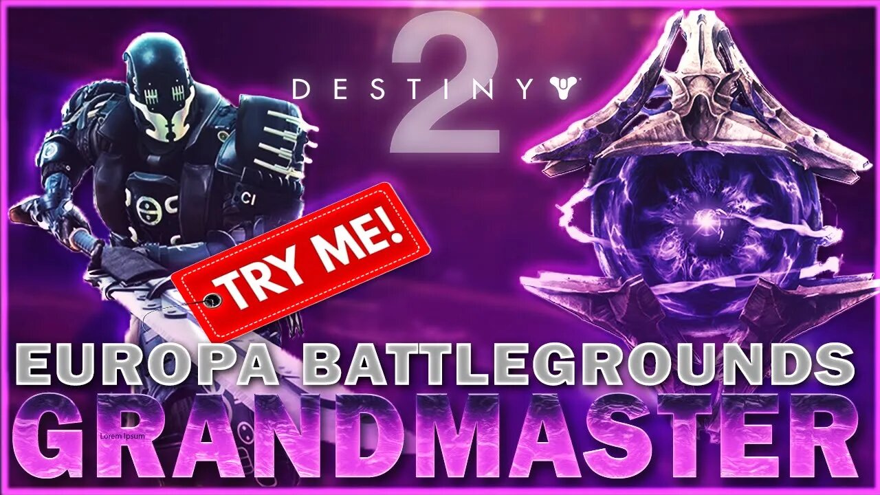 Destiny 2: Europa Battlegrounds GRANDMASTER Glaive Boss Strategy #destiny2 #destinythegame #gaming