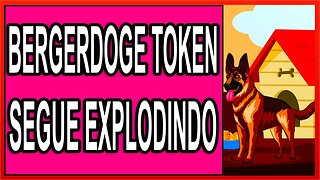 BERGERDOGE TOKEN SEGUE EXPLODINDO