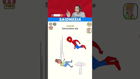 Spiderman selamatkan wanita yang terjatuh | Impossible date level 18 #saidnesia #impossibledate