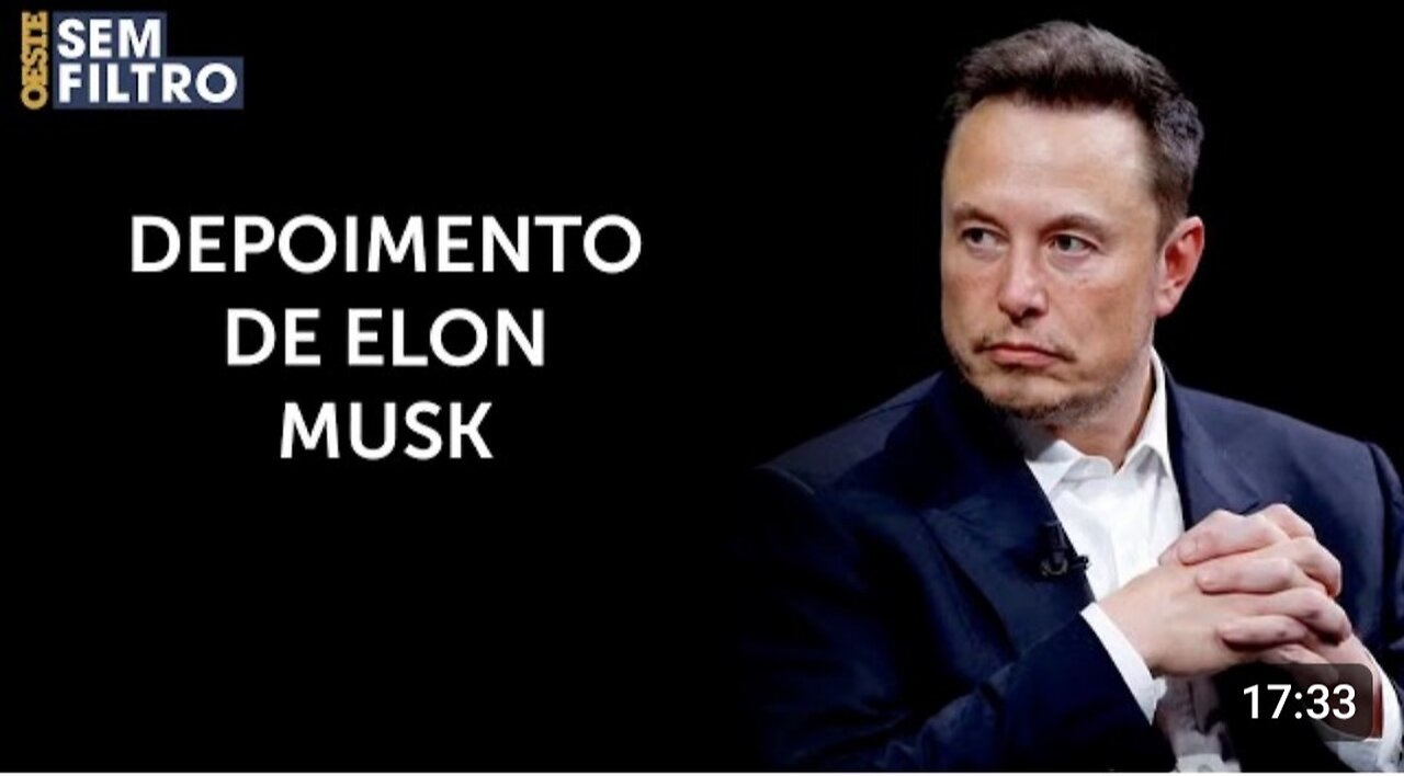 Musk vai depor à Câmara dos EUA sobre atuação de Moraes no STF