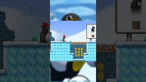 Super Mario World Mas é um Pinguim #shorts #viral #mario #pinguim #tux