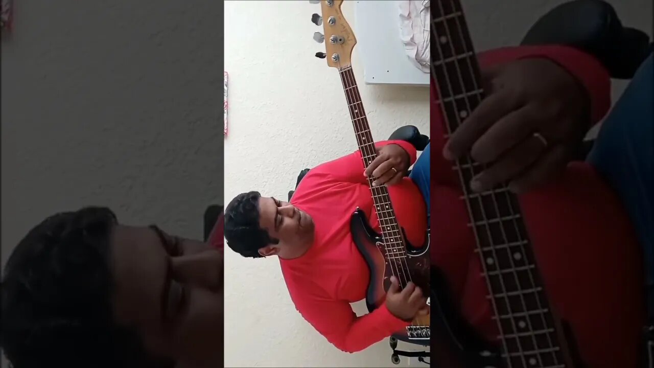 Levando um Groove no baixo #bass #groove #jazzbass #fender