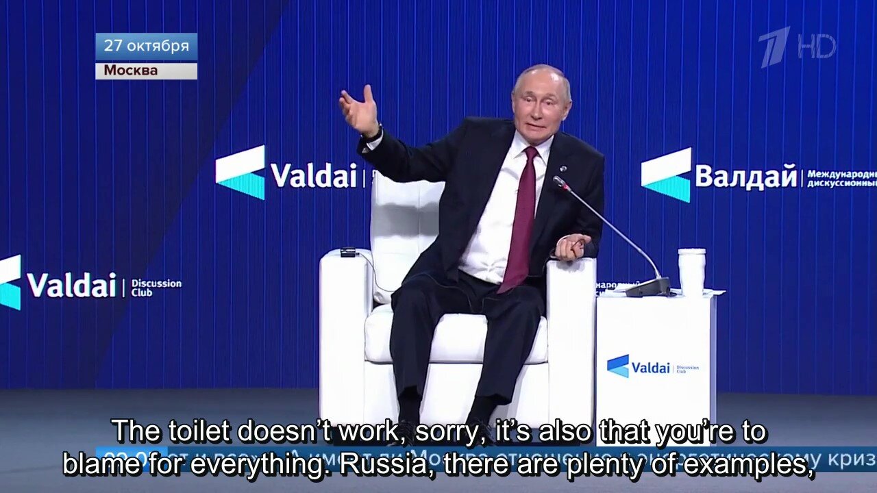 1TV Russian News release at 09:00, October 28th, 2022 (English Subtitles)