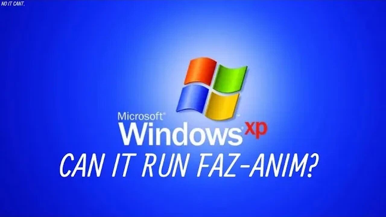 Trying to run Faz-Anim on a Windows XP Computer | Maxefilms