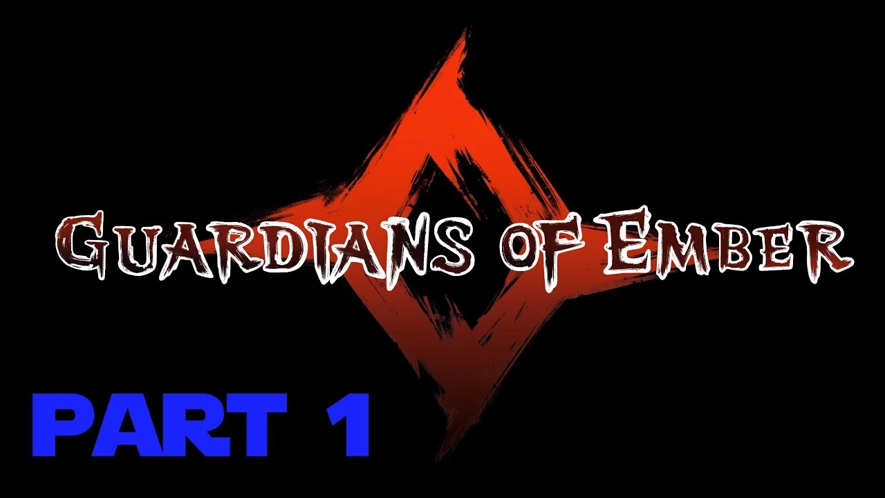 Guardians Of Ember ep 1 - Character Creation and Novice Area Gameplay