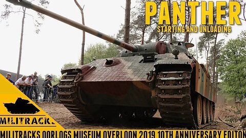 Panther Starting up and Unloading - Militracks.