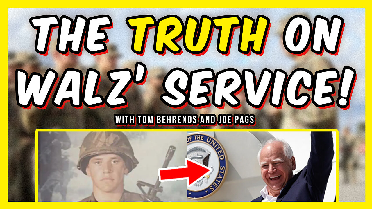 Stolen Valor or NOT? Now - The Truth About Tim Walz