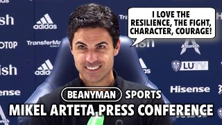 'Love the RESILIENCE, FIGHT, CHARACTER, COURAGE' | Leeds 0-1 Arsenal | Mikel Arteta press conference