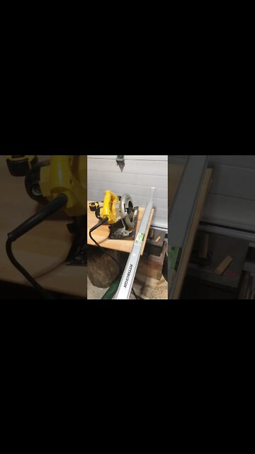 Harbor Freight saw guide - #shorts