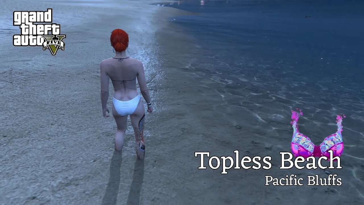 This Beach Has Something Unique... ( GTA Online )