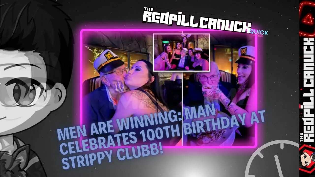MEN ARE WINNING: MAN CELEBRATING 100TH BIRTHDAY AT CLUB!