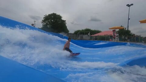 flowrider - Nick - 2 at Soak City, Kings Island