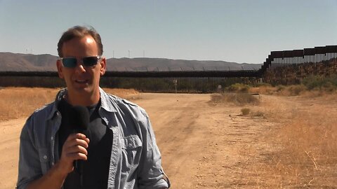 Reddawn Media visits the border wall in Jacumba, California