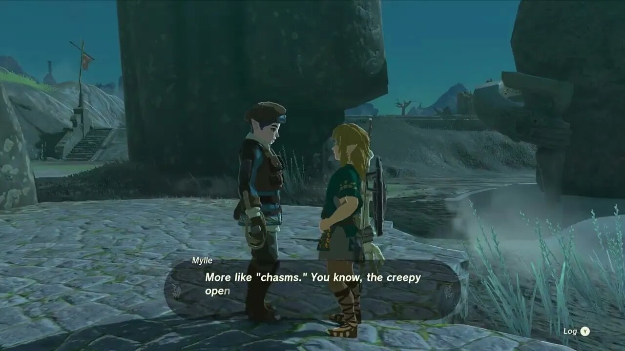 The Legend of Zelda Tears of The Kingdom Getting To Kyononis Shrine