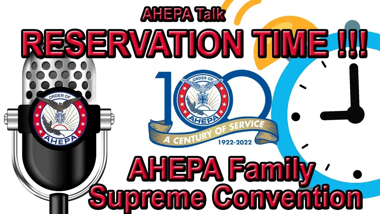 AHEPA 100 Years Celebration Reserve Now Coronado Springs