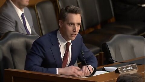 Sen. Josh Hawley, FBI Director Get Into A Near Shouting Match