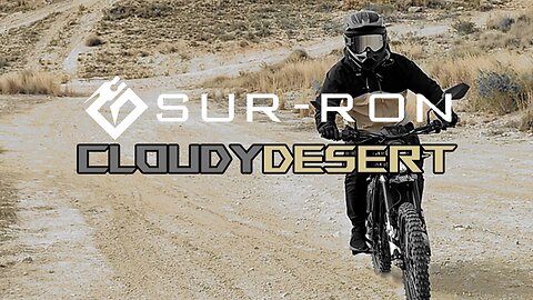☁️CLOUDY DESERT🌵 offroad RIDE - SURRON LIGHT BEE X [BIOMS]