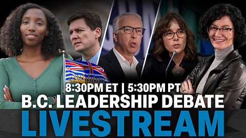 LIVE DEBATE: BC leaders face off ahead of Oct. 19 vote