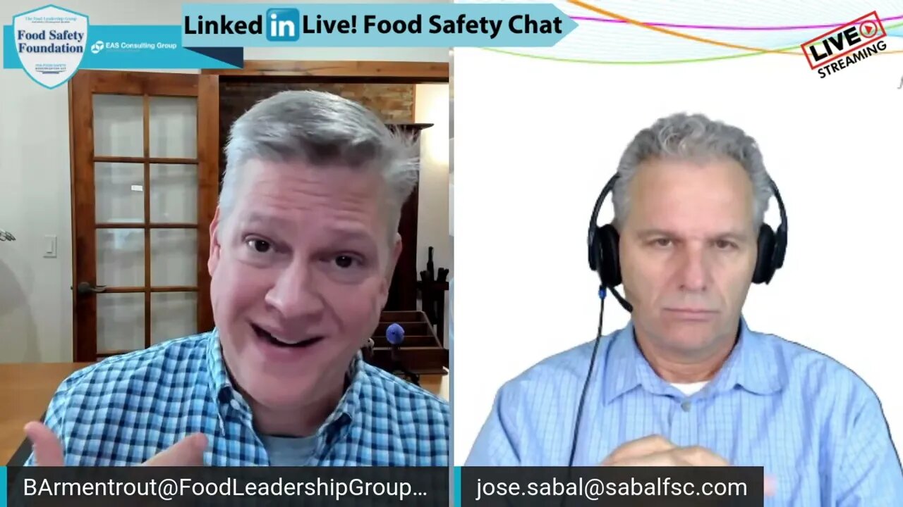 Episode 64: Food Safety Chat - Live! 021822