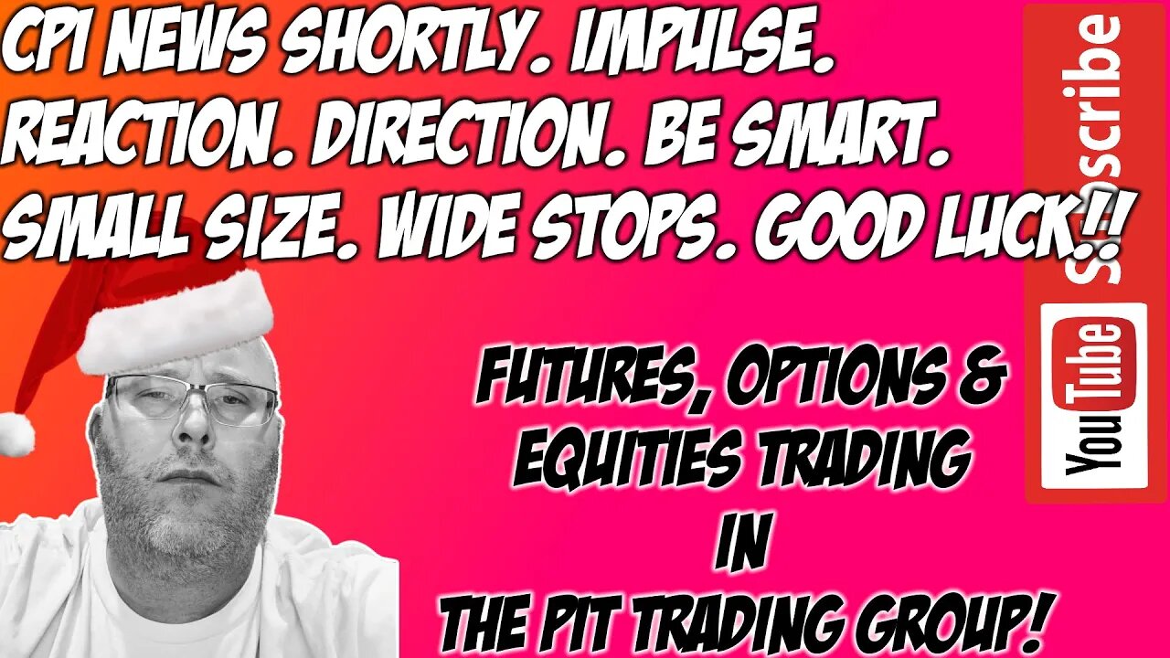 ES & NQ RTH Futures Live Stream - The Pit Futures Trading