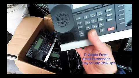 Picking up E Waste Commercially #1