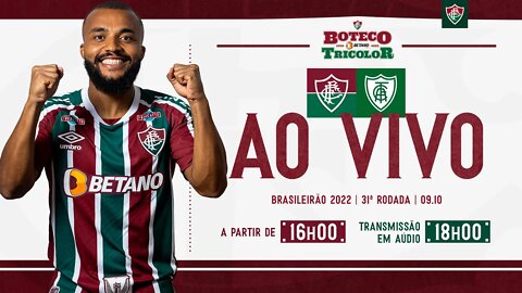 AO VIVO - FLUMINENSE X AMÉRICA-MG I BRASILEIRÃO 2022