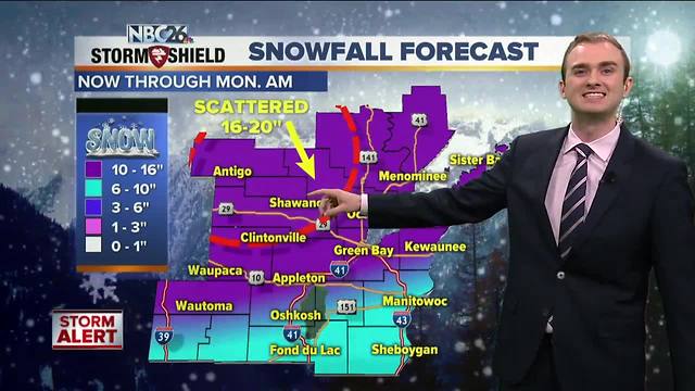 Gino Recchia NBC26 Storm Shield Weather Forecast