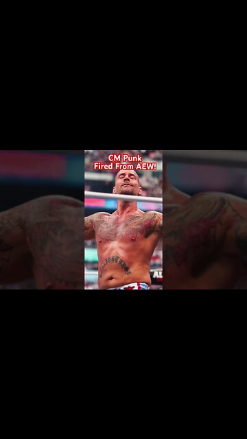 CM Punk Fired From AEW by Tony Khan