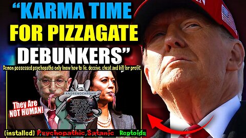 Trump Vows To Lock Up Pedophile Elite and Fact Checkers Who Falsely 'Debunked' Pizzagate