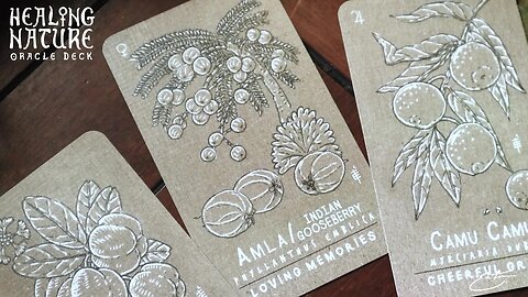 'Healing Nature Oracle Deck' ✿ Immunal Trinity