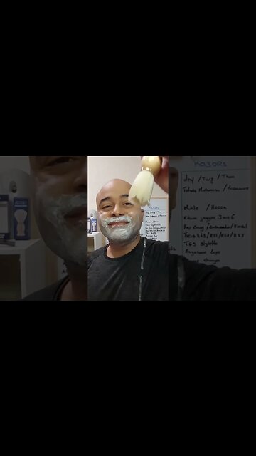 ASMR The Bluebeard Revenge set & Cutlass razor💈🔊🪒💈#asmr #shavingproducts #wetshaving #sotd #relax